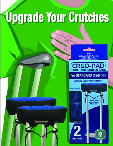 Ergopad Double-Layer Foam Pads come in a set of two