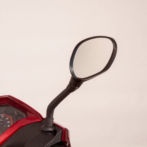 Large, two rear view mirrors