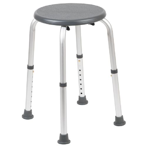 Extendable legs ensure all heights can properly use the stool comfortably