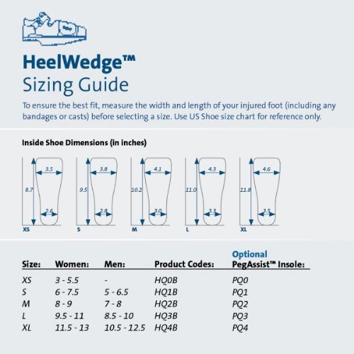 Image above shows the Boot's sizing guide