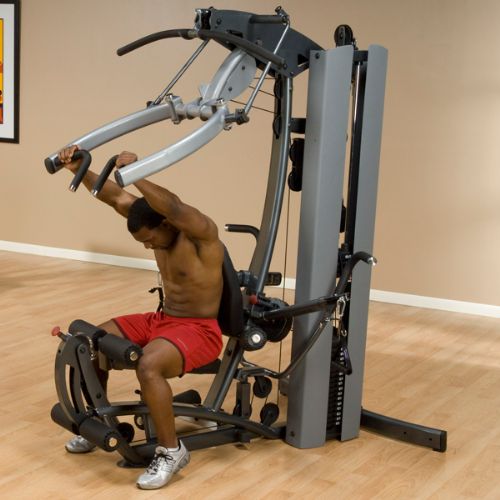 Overhead arm press exercise with the Fusion 600 Personal Trainer