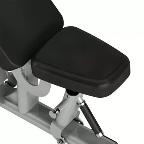 ST800FI Flat/Incline Exercise Bench view of the padded seat when at an incline