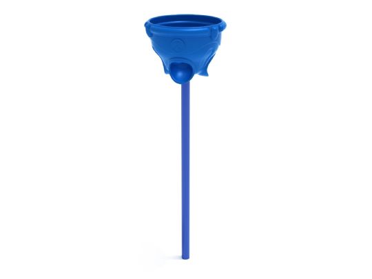 Funnel Ball Game Playground Equipment - Blue Color