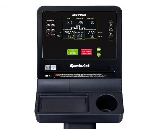G574R Elite ECO-POWR Recumbent Cycle - Display Interface
