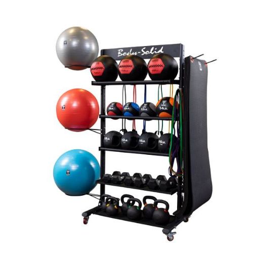 Perfect for any facility looking to organize fitness accessories (Accessories not included)