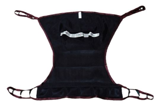 Black hourglass with head support