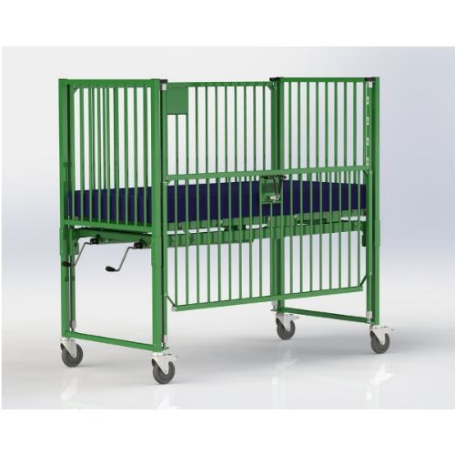 Solid steel construction - in Signal Green