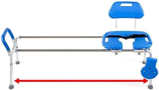 The Extra Long HydroGlyde utilizes long rails 