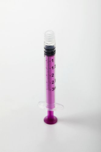 Syringe makes it safe and easy to clean feeding tubes