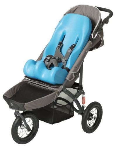 Jogger shown with optional Aqua Blue Sitter