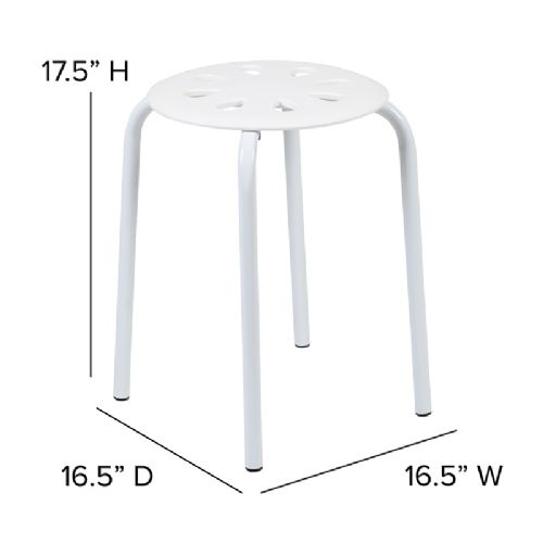 Solid Low Stool For Kids Foot Stool Durable Round Nesting Stools