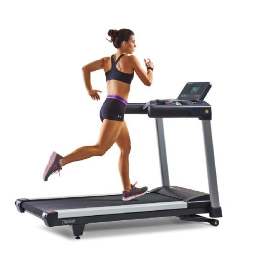 Side view of the TR6000i Light Commercial Treadmill 