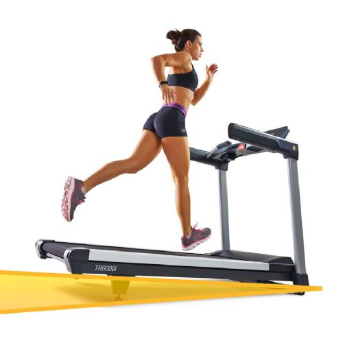 Users may decline the treadmill in order to provide the most realistic running environment. 