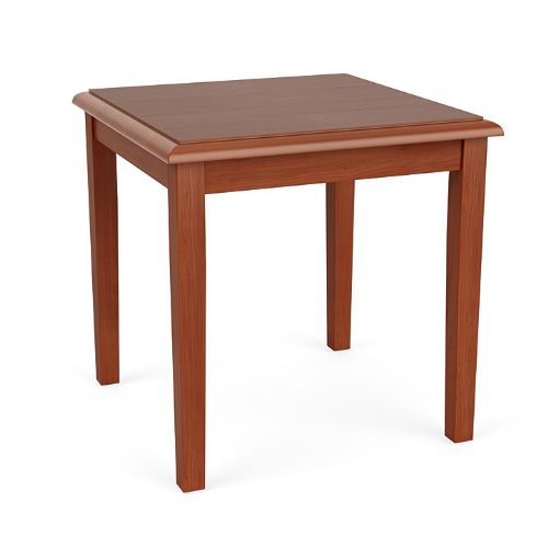 Wood End Table with CHERRY Finish