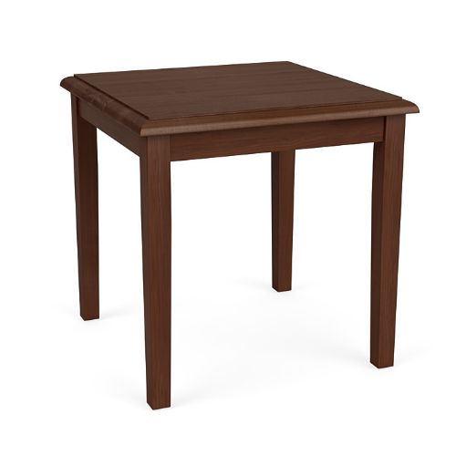 Wood End Table with WALNUT Finish