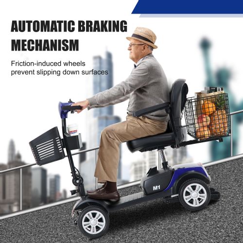 M1 Mobility Scooter - Safety Breaking Mechanism
