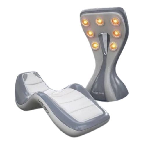 Infrared radiation penetrates deep into the skin (Magic Wave seat not included) 