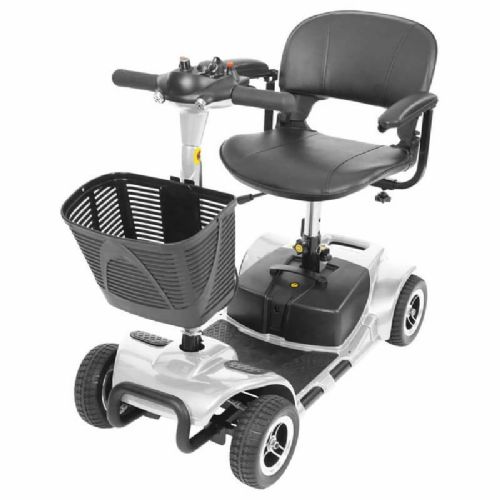 Scooter shown in silver
