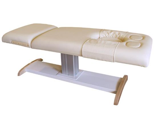Majestic Powered Lift Back Massage Table with Optional Prenatal Recesses
