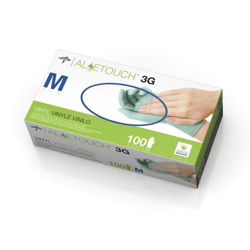 Medium - Aloetouch 3G Synthetic Exam Gloves by Medline