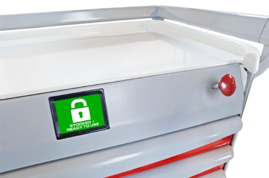 MobileCare Medical Carts have multiple locking options to choose from