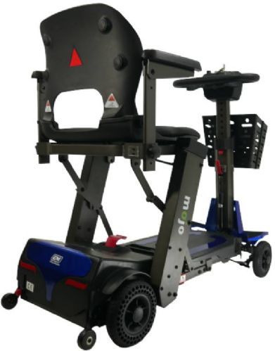 Back view of the auto Mojo Mobility Scooter