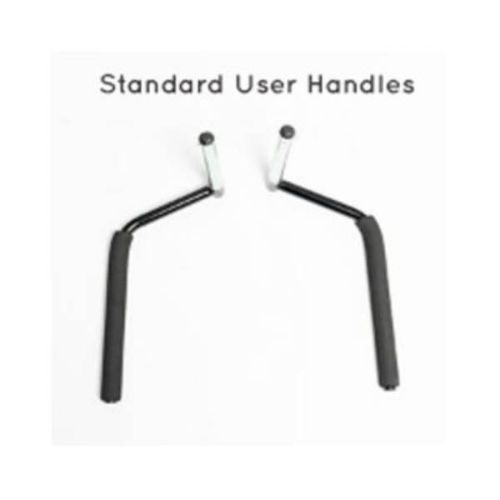 Pictured are the standard handles 