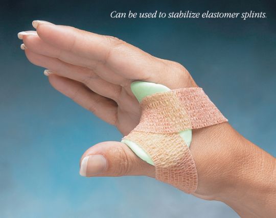 Can be used to stabilize elastomer splints. 