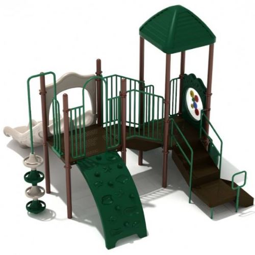 Features 2 slides and multiple activity zones