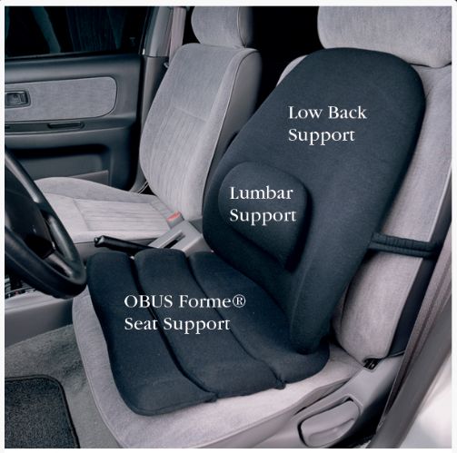 The Original McKenzie Early Compliance Lumbar Roll - Low Back Support for  Office Chairs and Car Seats 