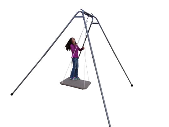 Homestand frame with swing attached - Swing is not included 