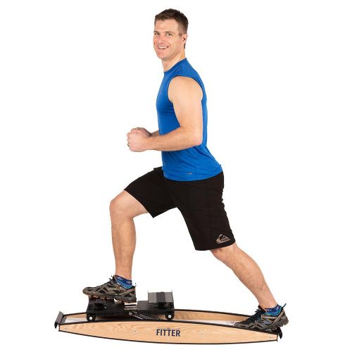 Soft ankle board for sitting, standing and upper body work 