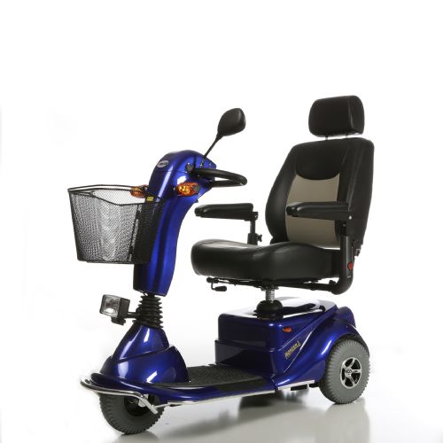 Blue Merits Pioneer 3 Power Wheelchair with Captain Seat 