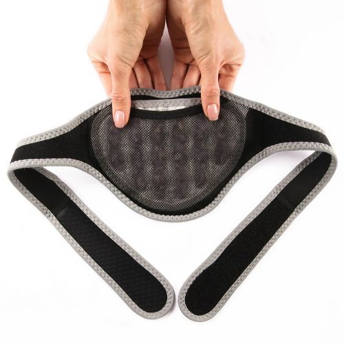Heated Back Brace for Lower Back Pain Relief Women Men; Cordless Heating  Waist Belt Wrap Operated by Rechargeable Battery; Far Infrared Heat Therapy