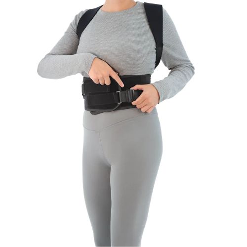 Perfect Posture Corrector by Core Products full body view to see the complete fit