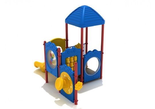 St. Augustine Compact Commercial Playground - Primary Colors