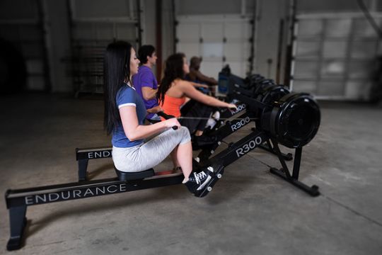 Endurance by Body-Solid R300 Indoor Rower - Is great for groups workout