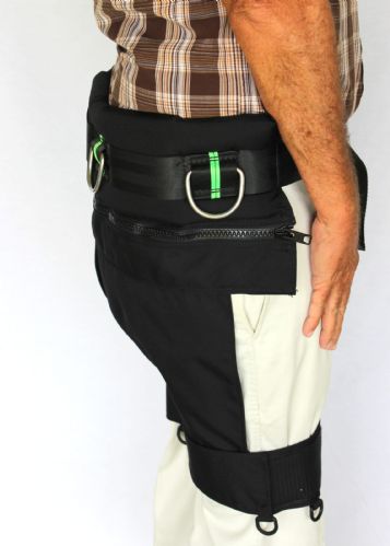 Side View of the Gait Harness