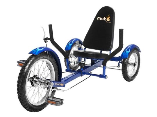 Blue Mobo Triton Three Wheel Tricycle Cruiser 