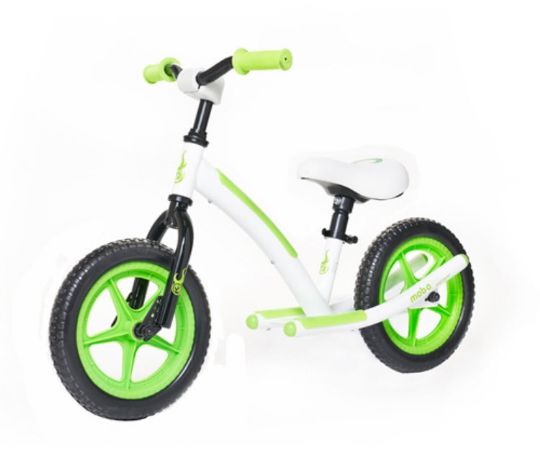 Mobo Explorer Balance Bike shown in Green