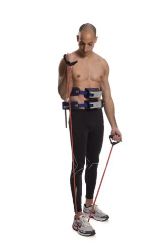 The device's compact design doesn't inhibit patient movement, making it a great choice for PT and rehabilitation