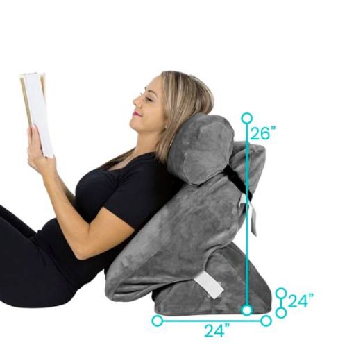 Measurements of the pillow as it is compactable and easy to travel with 