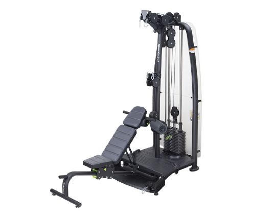 A93 Functional Trainer by SportsArt picture depicts what the option of a bench would look like