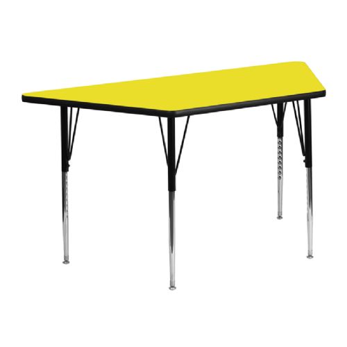 The Trapezoid Classroom Activity Table is shown above with a yellow top