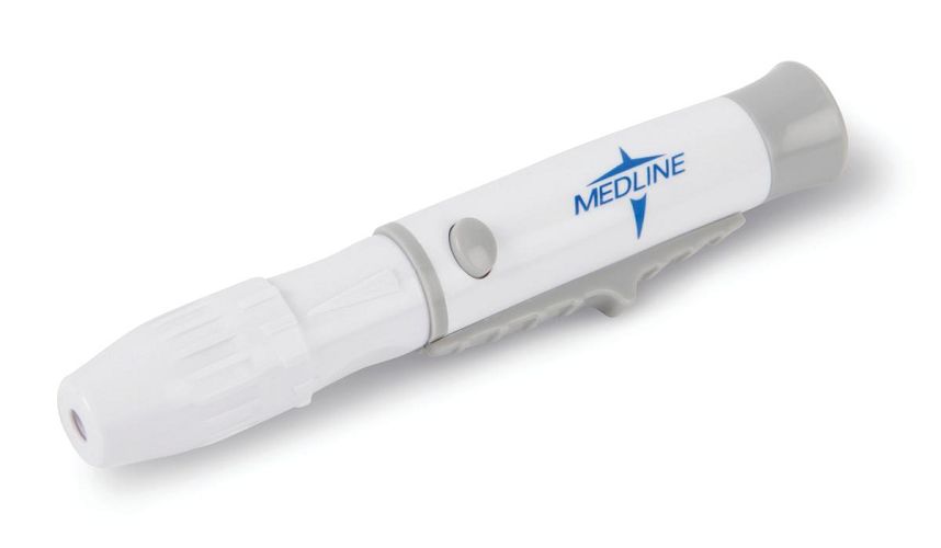 Adjustable Diabetes Lancet Device By Medline Pack Of 5