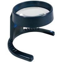 Reizen Round LED Handheld Magnifier - 10X Magnification