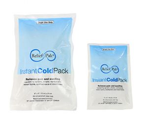 COL-PRESS Instant Cold Pack Ice Pack Disposable Single Use Ice Cold  Compression Therapy for Pain Relief from Swelling Direct Skin Contact 8 x  5