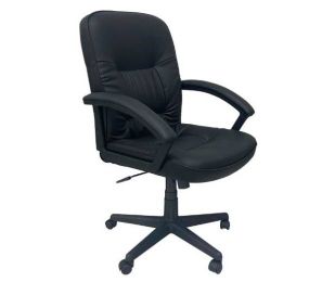 Height Adjustable Office Chair with Heavy Duty Casters