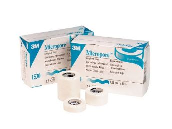 Micropore Paper Surgical Hypoallergenic Tape Rolls