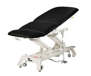 Titan 3-Section Electric Hi-Lo Treatment Table With Foot and Hand Controls